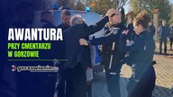 Gorzów: Awantura przy cmentarzu tuż po pogrzebie.  Doszło do zatrzymania jednego z żałobników
