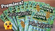 Zdrapki Lotto  Premiera! 12 zdrapek Green Money  Jest worek!