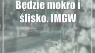 Będzie mokro i ślisko.  IMGW wydaje ostrzeżenie dla części województwa