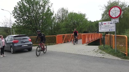 Przejazd rowerzystów z Město acléř - Kamienna Góra, 09. 05. 26 r.