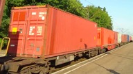 Kilka pociąg&oacute;w towarowych w koninie 