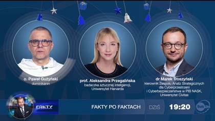 TVN 24 - Zapowiedź w bożonarodzeniowej oprawie graficznej (26. 12. 2025)