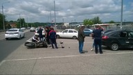 Groźny wypadek z udziałem motocyklisty +18