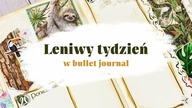 Leniwe leniwce | Czwarty tydzień czerwca w bullet journal | Weekly plan with me