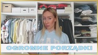 WIELKIE PORZĄDKI W GARDEROBIE / WYWALIŁAM PÓŁ SZAFY
