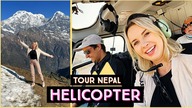 Leciałam helikopterem w Himalajach! Annapurna i Mardi Himal base camp NEPAL