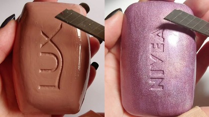 Soap Carving ASMR Relaxing Sounds no talking Satisfying ASMR Video