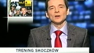 Treningi polskich skoczków w hali (30. 12. 2009)