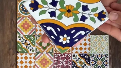 Maraj  ręcznie robione patchworkowe kafelki #patchwork rękodzieło #shorts