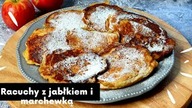 Racuchy z jabłkiem i marchewka bez drożdży #racuchy