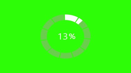 Time clock greenscreen hd full 1080p