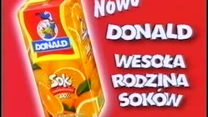 Reklamy soków Donald Duck - kompilacja