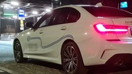 BMW 330e test świateł LED lights test