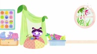 Ladybird Lu hugs with Patrick the Plant