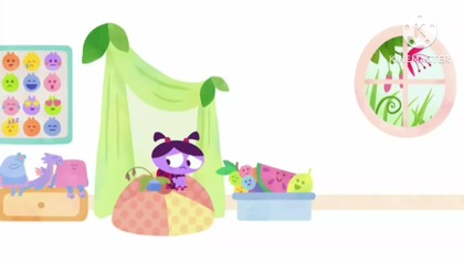 Ladybird Lu hugs with Patrick the Plant