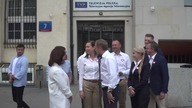 Donald Tusk - zakłócona konferencja przed siedzibą TVP