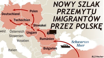 Nowy Szlak Przemytu Imigrantów Prowadzi Przez Polskę! To Była Kwestia Czasu!