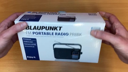 UNBOXING: Analogowy radioodbiornik na baterie Blaupunkt PP8BK