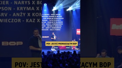 POV: jesteś prowadzącym BOP
