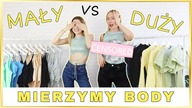 MIERZYMY TE SAME BODY NA MAŁY I DUŻY BIUST