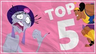 TOP 5 Najzabawniejszych Postaci w Bajkach Disneya