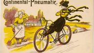 Pocztówka reklamowa Continental Pneumatic z ok. 1898 r.