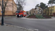 Przyjazd zastępów PSP i OSP do miasteczka strażackiego WOŚP Otwock 2024
