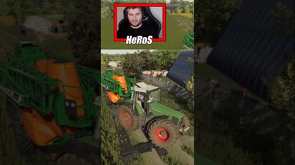 TYPOWY REALNY ZJAZD Z LAWETY  #farming