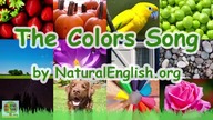 The Colors Song ~ Learn the Colors / Colours ~ LEARN ENGLISH with Natural English ~ LEARN VOCABULARY