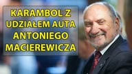 Karambol z udziałem auta Antoniego Macierewicza - Co się stało?