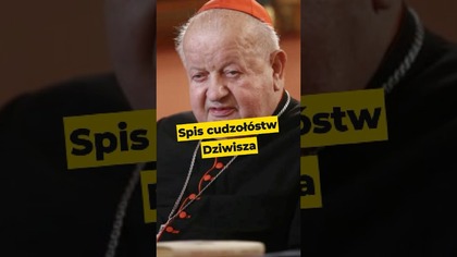 Spis cudzołóstw Dziwisza #dziwisz