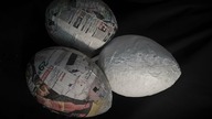 Jak zrobić wielkie pisanki z papier mache - Pomysły plastyczne dla każdego