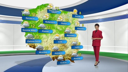 Prognoza pogody na TVN Meteo (09. 10. 2023)