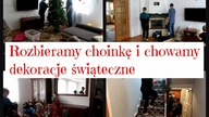 Rozbieranie choinki i chowanie dekoracji świątecznych.  Posprzątaj ze mną :)