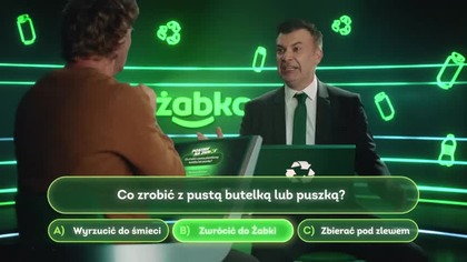 Żabka - Piwo atecký + Piwo Żubr