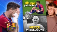 Problem FC Barcelony Lewandowski KONTUZJOWANY! Serie A ZAWIESZONA przez odejście Papieża Franciszka