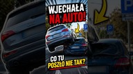 Wjechała na inne auto! Jak mogło do tego dojść?  #kolizja #kierowcy #shorts