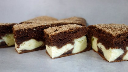 Szybkie ciasto Leniwe z serem z wiaderka