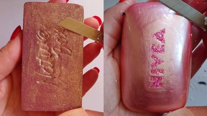 Soap Carving ASMR Relaxing Sounds no talking Satisfying ASMR Video