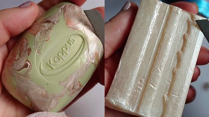 Soap Carving ASMR Relaxing Sounds no talking Satisfying ASMR Video