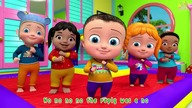 Mini Mini - Five Little Babies Healthy Eating (Official Video)