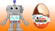 Robot/UFO - Magic Kinder - Jajka Niespodzianki - Baw się z nami