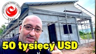 Polak buduje tani dom w Kambodzy Mam juz dach
