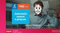 TV Nova - Ident, zapowiedź i sponsor programu / ID, upout&aacute;vky a sponzor programu (18. 02. 202