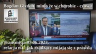 Oni nie mają sumienia, kłamali i będą kłamać! Ciężko chory Bogdan Gizdoń nie wytrzymał
