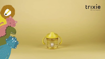 Silikonowy Kubek Niekapek - Paw Trixie Baby