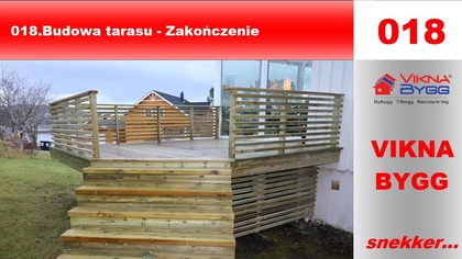 018 .Budowa tarasu - Zakończenie