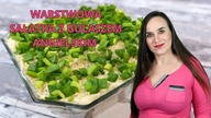 Pyszna Sałatka Warstwowa z Gulaszem Angielskim  krok po kroku!