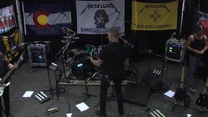 MetallicA chop your guitars into shred 30 min alone 2025 Radom Pionki Warsaw yeah fake tuning room 72s pain gain