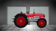 Red Tractor | Construction | Garage Bazylland | Czerwony Traktorek